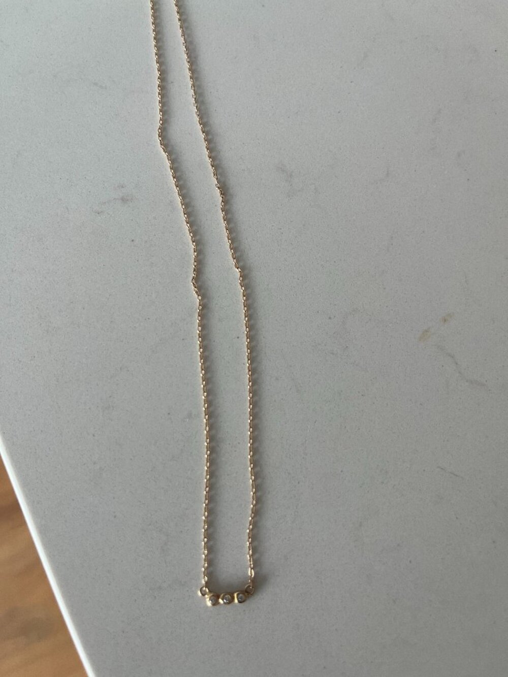 Jane Pope Triplicate necklace